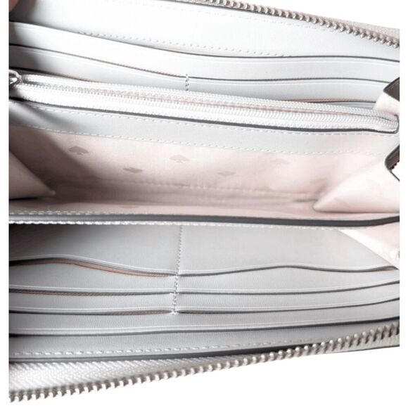 KATE SPADE NEW YORK Lena Large Pebbled Leather Continental Wallet - Picture 8 of 8